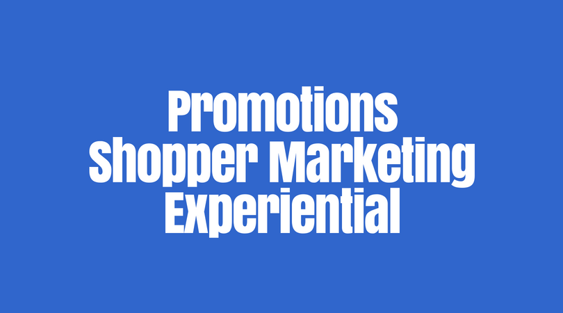 Promotions and experiential jobs